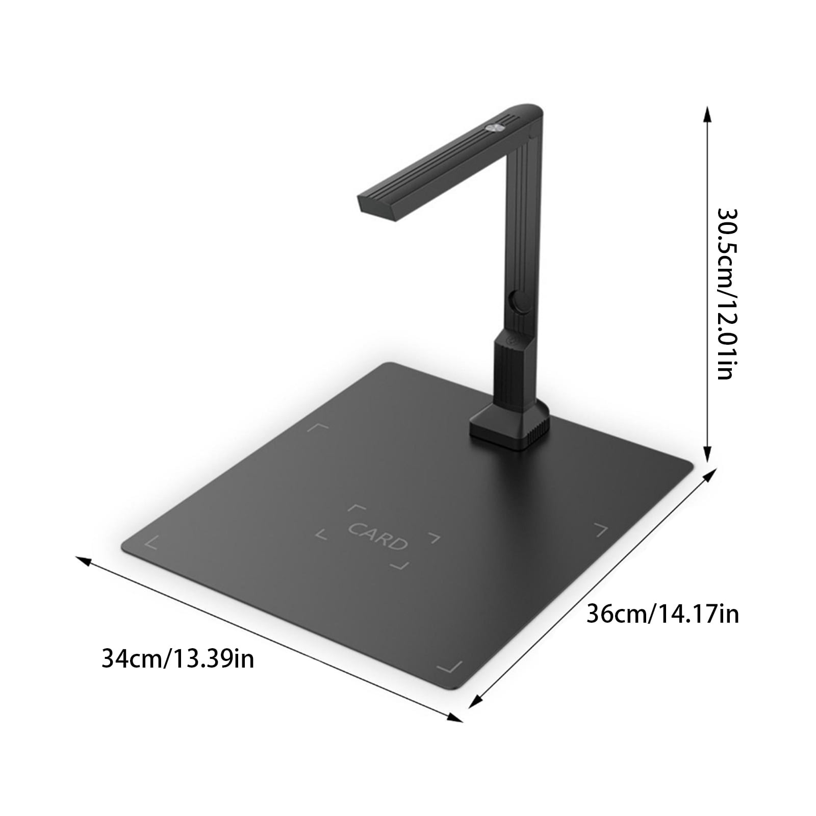 Portable 16MP Document Scanner With OCR For Paper Fast Scanning And Foldable Design USB Plugs Play