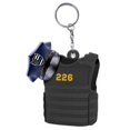 thumbnail image 1 of Mujer Gadgets para hombres Accesorios de policía Llaveros Amigo Colgante de Navidad, 1 of 5