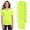 Safety Yellow 6 Pcs, variant on High Visibility Workwear Tee, 100% Polyester Hi Vis Women's Fusion ChromaSoft Performance T-Shirt (Safety Yellow 2 Pack, L)