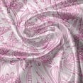 thumbnail image 5 of Ambesonne Garden Art Valance Pack of 2, Pastel Spring Bloom, 42"X18", Pink and Pale Pink, 5 of 5