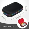 thumbnail image 4 of ZIPIT Black & Rainbow Pencil Box | Aesthetic Pencil Case | Large Capacity Pencil Pouch, 4 of 6