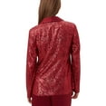 thumbnail image 2 of Trina Turk womens  Ai Blazer, 0, Red, 2 of 3