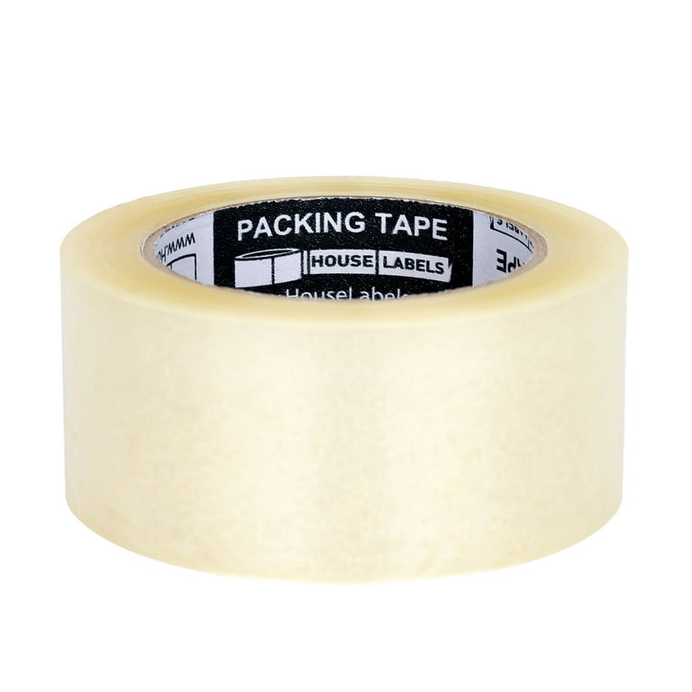 Orange Packing Tape, Moving Tape 2 x 110 Yard,2.0 mil Thick,Heavy Duty  Moving Tape (1 Roll)