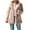 Beige, variant on Dezsed Women's Teddy Bear Fleece Oversized-Fit Lapel Jacket Women Plus Size Winter Warm Loose Plush Hooded Jacket Coat