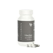 Vita Green Hair Growth Herbal Vitamins and Capsules, 90 Capsules