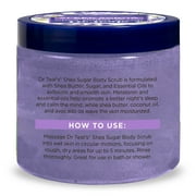 Dr Teal’s Shea Sugar Sleep Scrub with Melatonin, Lavender & Essential Oils, 19 oz