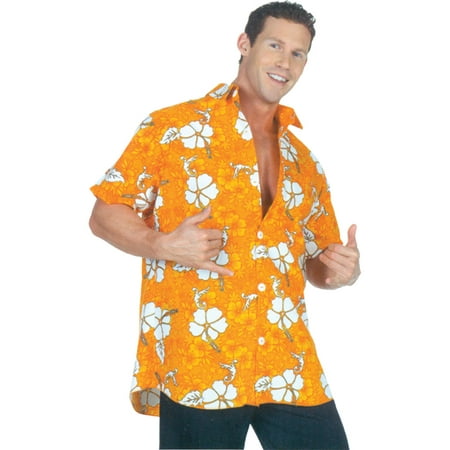 Morris Costumes Accessories & Makeup Hawaiian Orange Adult One Size, Style UR29418