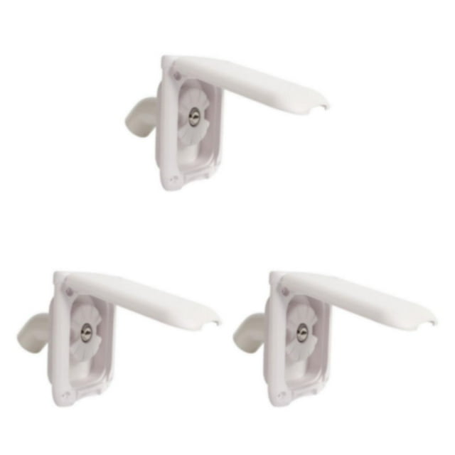 Maytalsory Water Fresh And Safe Lockable RV Water Inlet Cover For Trailer Tank Featuring white 3Set