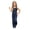 Z001-Blue, variant on WXFAZCVU Girls Clothes 2 Piece Outfits Button Down Vest and Wide Leg Pants Kids Trendy Set Size 9-10 Years