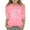 Pink_007, variant on Tops Girls Valentines Day Print Fashion Functional Crew Neck 3/4 Quarter Sleeve Casual T-Shirt Top Holiday Wear Girls Tops 3-4 Years 110