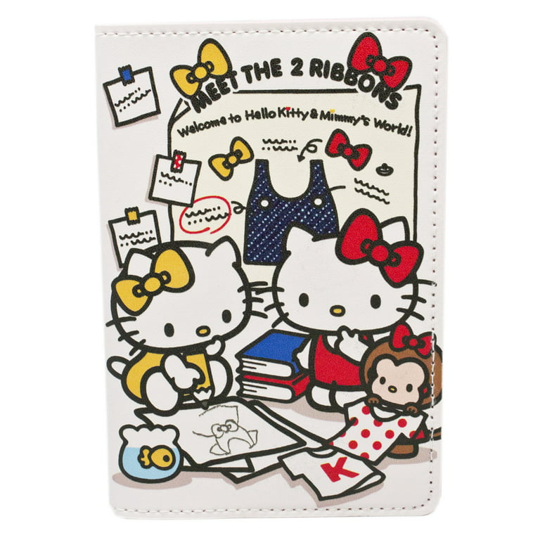  Hello Kitty Passport Holder - Sanrio Passport Holder for Women  - Officially Licensed Passport Case