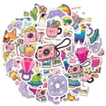 thumbnail image 2 of 35pcs-70pcs Cute Alien DIY Stickers Animal Stationery Stickers Reward Stickers for Phone Laptop Suitcase, 2 of 9
