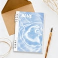 thumbnail image 6 of A5 Water Ripple Gradient Spiral Notebook, 5.51*7.99 Inch Aesthetic Pastel Journal, 120 Pages Lined Writing Notebook for Note Taking, Journaling, Daily Planning & Desk Organization, Sky Blue, 6 of 7