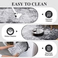 thumbnail image 2 of Modern Abstract Area Rug Foldable Non Slip Tumble Throw Rug Soft Low Pile Stain Resistant Farmhouse Distressed Accent Carpet for Living Room Home Playroom Nursery Office, 2 of 8