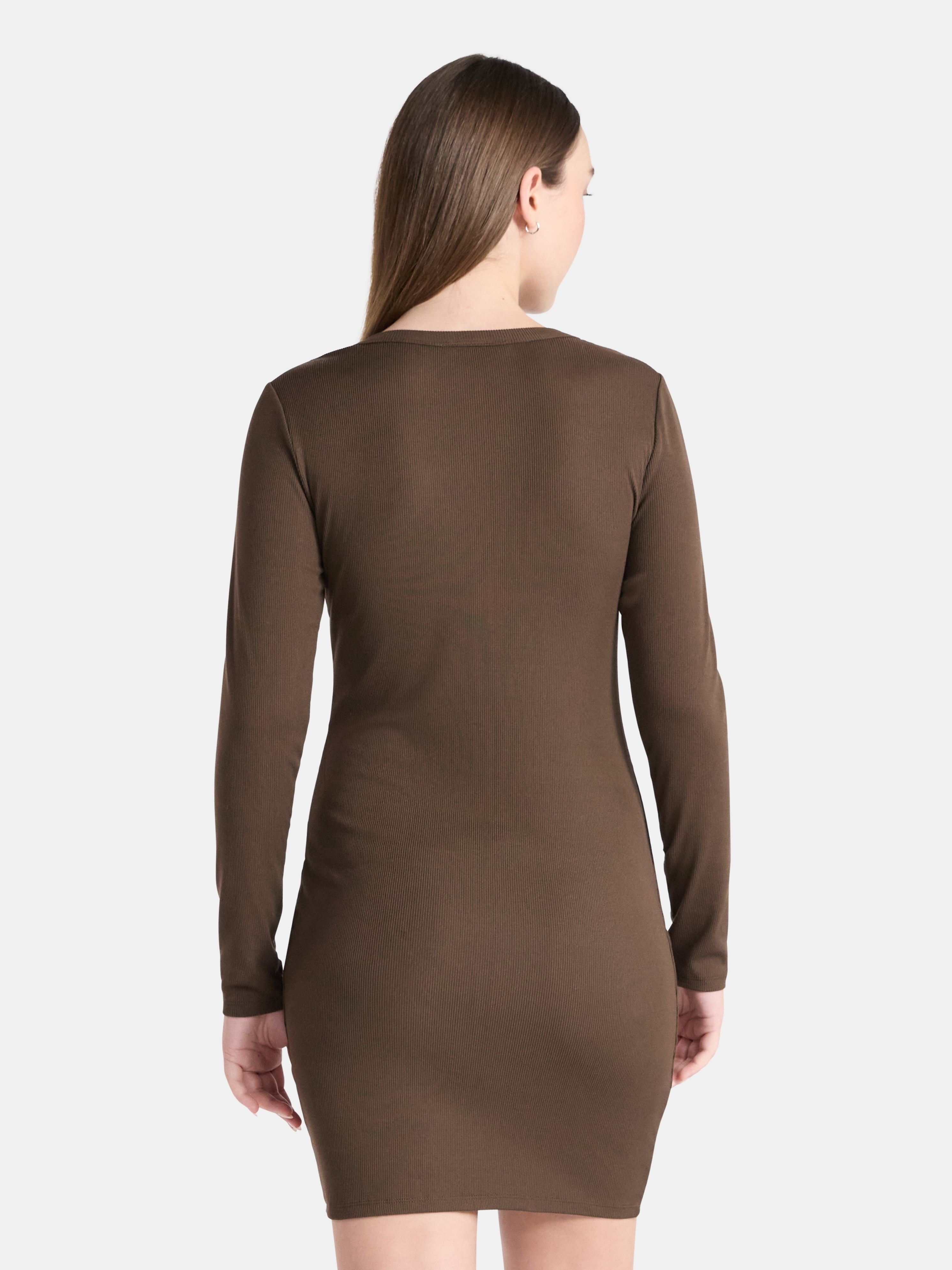 No Boundaries Mini Dress with Long Sleeves, Women’s