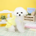thumbnail image 2 of ZIEUO Adorable Pet Clothes for Cats & Small Dogs - Charming Spring & Autumn Wear Candy Colored Dress, 2 of 5