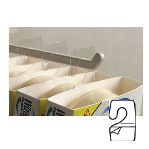 200 pcs Self-adhering Adhesive Clear Plastic J Hook Retail Package Hang Tabs 