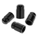 thumbnail image 4 of Juego de 4 vástagos de válvula para neumáticos de bicicleta ultraligeros de aleación de aluminio anodizado. Schrader Negro, 4 of 7