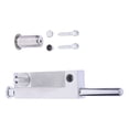 thumbnail image 2 of Door Security Foot Lock Zinc Alloy Security Slide Bolt Lock Spring Latch Lock, 2 of 9