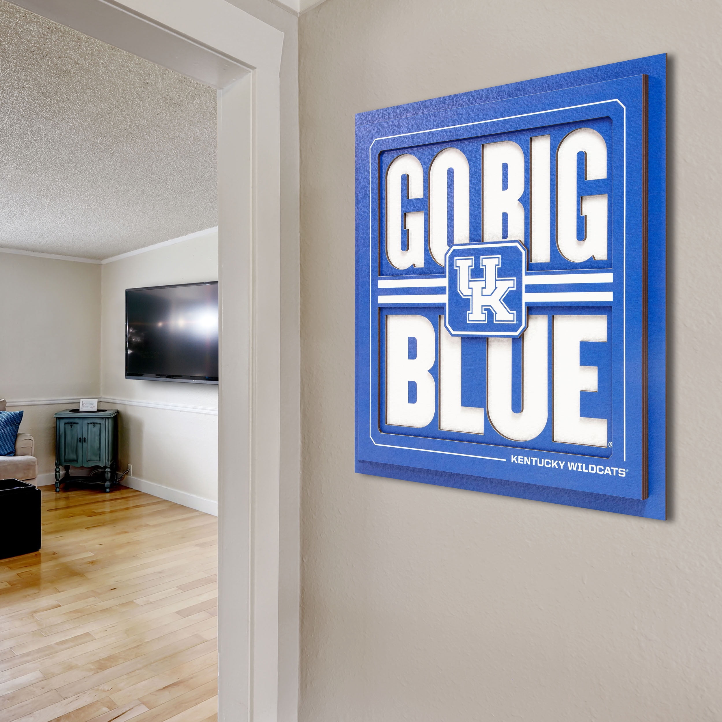 YouTheFan NCAA Kentucky Wildcats Slogan Series 3D Wall Art
