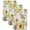 Multicolor, variant on Sunflower Kitchen Towels Set of 1, Vintage Summer Bee Botanical Farmhouse Absorbent Dish Towels for Kitchen, Microfiber Hand Towel, Quick Drying Tea Towel for Cleaning Decorative Dishcloths