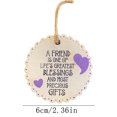 thumbnail image 2 of Outdoor Christmas Decorations 2023 Personalized Circular Christmas Tree Hanging Decorations For Christmas Decoration, Friendship Decoration Pendant Christmas Gifts on Clearance, 2 of 3