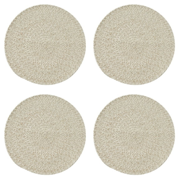 Park Designs Sea Salt Spice Bin Braided Placemat Set of 4