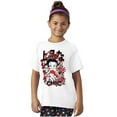 thumbnail image 3 of Kanji Style Betty Boop Classy Chic Girls Kids T Shirt Tees Teen Brisco Brands L, 3 of 6