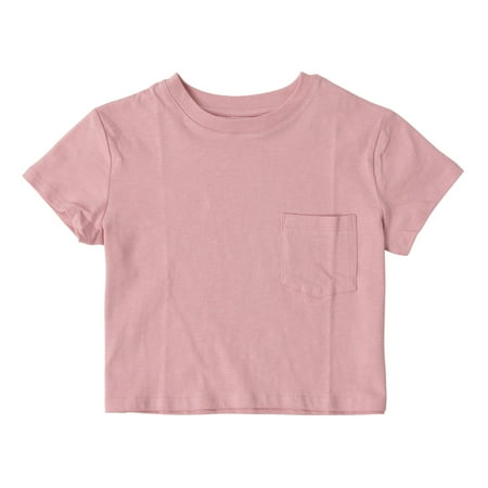 

KIDPIK Girls Short Sleeve Pocket Tee Size: 2T - XXL (16)
