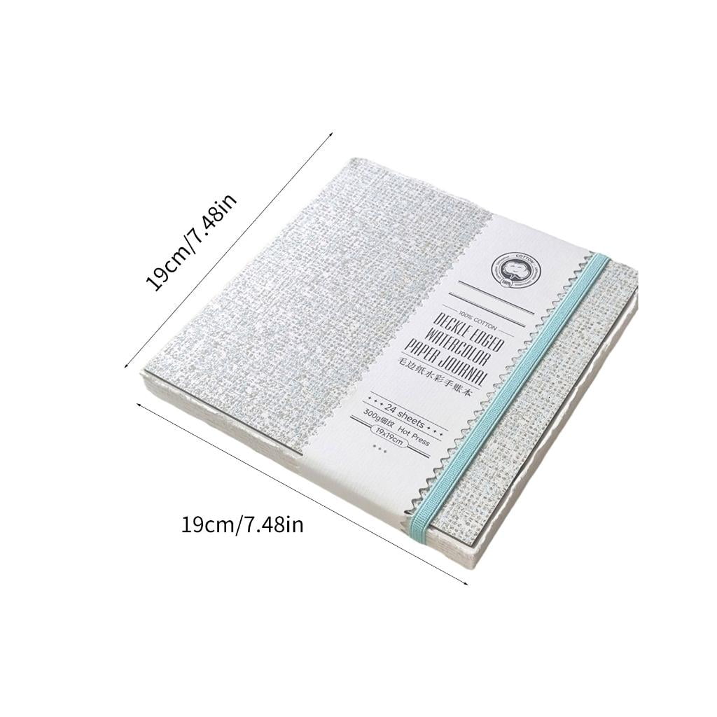 Giaone Professional Watercolor Sketchbook 24 Sheets Artists Watercolor Paper Pad