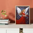 thumbnail image 3 of Nawypu Angel Wing Canvas Wall Art Angel Pictures Abstract Angel Wall Decor Angel Wing Poster Angel Painting Angel Canvas Print Angel Wings Wall Decor for Home Office Framed and Ready to Hang, 3 of 4