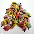 thumbnail image 3 of 50 Pieces Vintage Wooden Buttons Buttons for Sewing Scrapbooking, 3 of 8