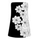 thumbnail image 4 of Gráfico camisetas sin mangas para las mujeres Mujeres estampado sin tirantes Bandeau Casual sin mangas verano vacaciones suelta vacaciones Top camisa blusa mujeres Tops (White, M), 4 of 5
