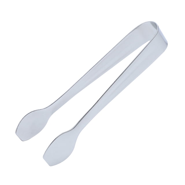Stainless Steel Dishwasher True Ice Tongs Stainless Steel Ice Tongs for Cocktails Dishwasher Safe Serving Tools 4.6 Inch Metal Tongs Stainless Steel Bucket