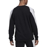 adidas Men's Future Icon Embroidered Badge of Sport Sweatshirt (Black/X-Large)