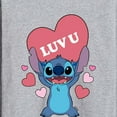 thumbnail image 3 of Lilo & Stitch - Luv U - Men's Long Sleeve T-Shirt, 3 of 5