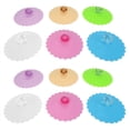 thumbnail image 2 of Food Grade Round Diamond Mug Cover(Set of 24) Airtight Seal Silicone Drink Cup Lids Hot Cup Lids, 2 of 6