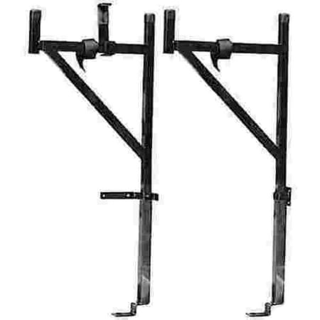 - Dee Zee Steel Ladder Rack, Half Rack 250Lb Limit, Fullsize Trucks