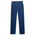 thumbnail image 5 of Diufon Boys School Uniform Pants Elastic Waist Straight Leg Loose Pants Dressy Casual Trousers with Pockets, 5 of 7