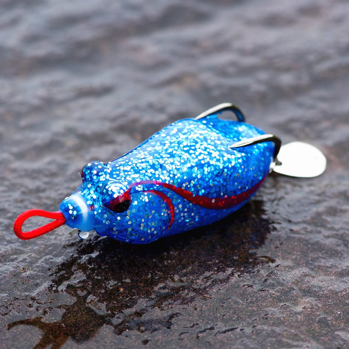 3 Pcs Soft Silicone Tiddler Crankbaits Glow in the dark Saltwater Fish Lure