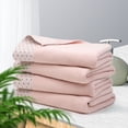 thumbnail image 2 of REGALWOVEN Hand Towel Set 27" x 54", Soft 100% Cotton 600 GSM Luxury Towels Misty Rose 4, 2 of 7