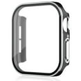 thumbnail image 4 of Sleektime Waterproof Bumper Case for iWatch Series 10 46mm with Built-in Glass Screen Protector, Shockproof Hard PC Frame, Full Coverage Rugged Design for Daily Wear and Outdoor Protection,B, 4 of 5