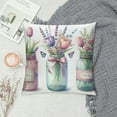 thumbnail image 2 of GOSMITH  Spring Pillow Cover Flowers Vase Decoration Holiday Farmhouse Summer Pillow Case Decor for Home Sofa Couch, 2 of 5