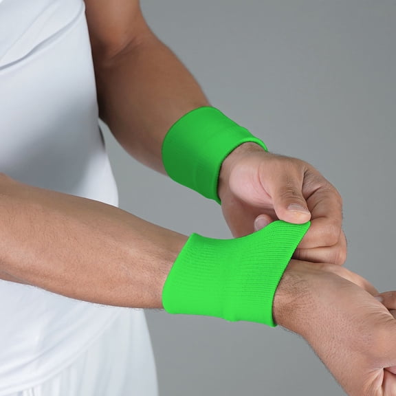 Hot Green Drip Wristbands