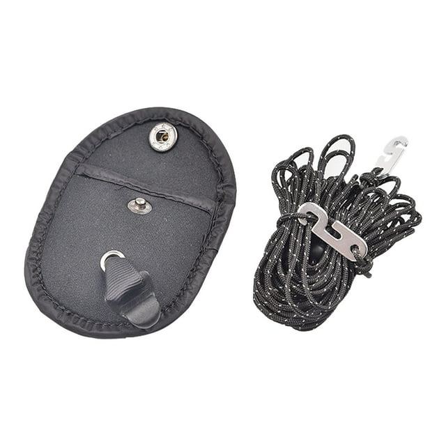 jinwen Portable Camping Clothesline Clothes Drying Rope Accessories Hanger with Storage