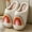 White, variant on Willtoo Cute Heart Slippers for Women Soft Plush Comfy Warm Slip-On Rose Heart Love Couple Slippers fo Women Indoor Fluffy House Slippers for Women and Men Non-slip Fuzzy Flat Slides Beige 6.5-7