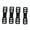 D, variant on 4PC Bike Bicycle Cycling Silicone Elastic Strap Bandage Light Lamp Mount Holder