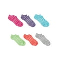 thumbnail image 3 of Hanes X-Temp Women's Super No Show Socks, Shoe Sizes 5-9, 6-Pairs Assorted Colors, 3 of 6