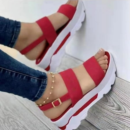 Women Sandals Lightweight Wedges Shoes for Women Summer Sandals Platform Shoes With Heels Sandalias Mujer Casual Summer Shoes