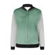 thumbnail image 4 of Chaquetas y abrigos casuales sin capucha de manga larga para mujer Sudadera holgada de manga larga con cremallera Chaqueta informal de béisbol de punto grueso Chaqueta de poliéster para mujer, 4 of 5